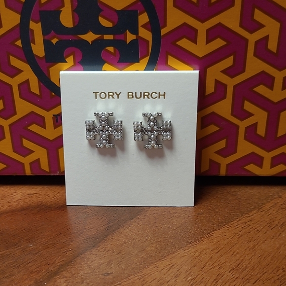 Tory Burch Jewelry - Tory Burch Silver Stud Earrings